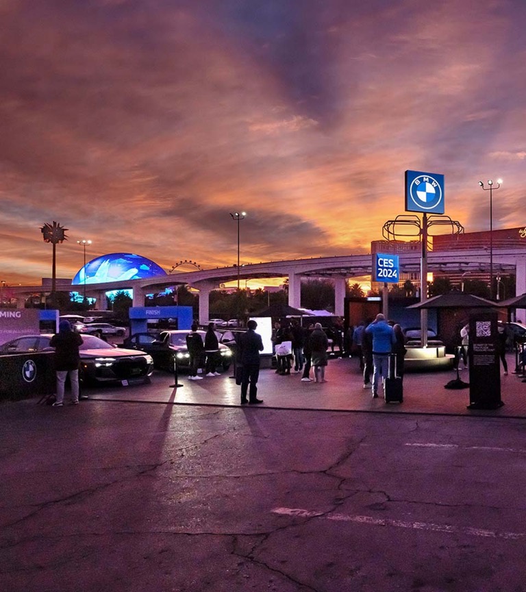 BMW Group Präsentation auf der CES Las Vegas – digitales Markenerlebnis von mbnt